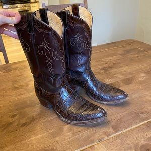 Justin Cowboy Boots size 11D